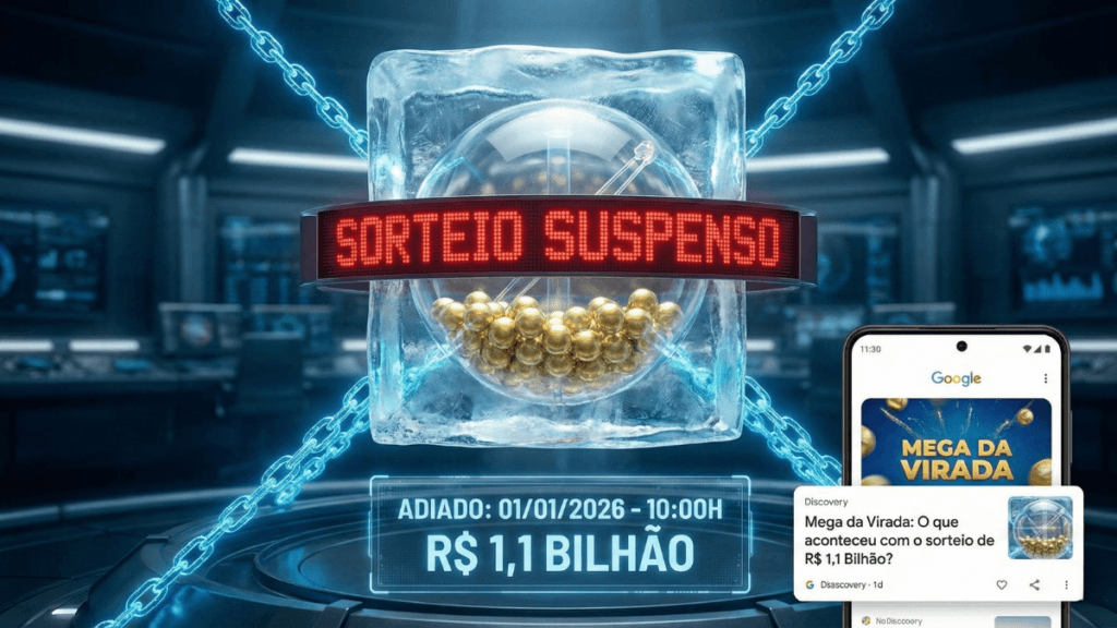 Mega da Virada Suspensa Sorteio de R$ 1,1 bilhão é adiado para 10h de quinta