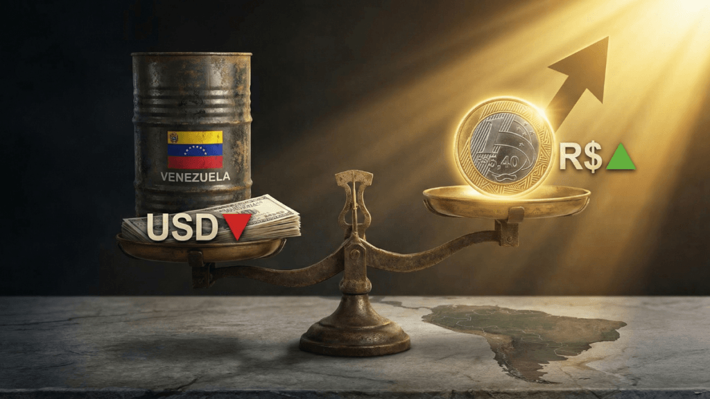Dólar Cai para R$ 5,40 em 06/01: O "Efeito Venezuela" que Ninguém Esperava