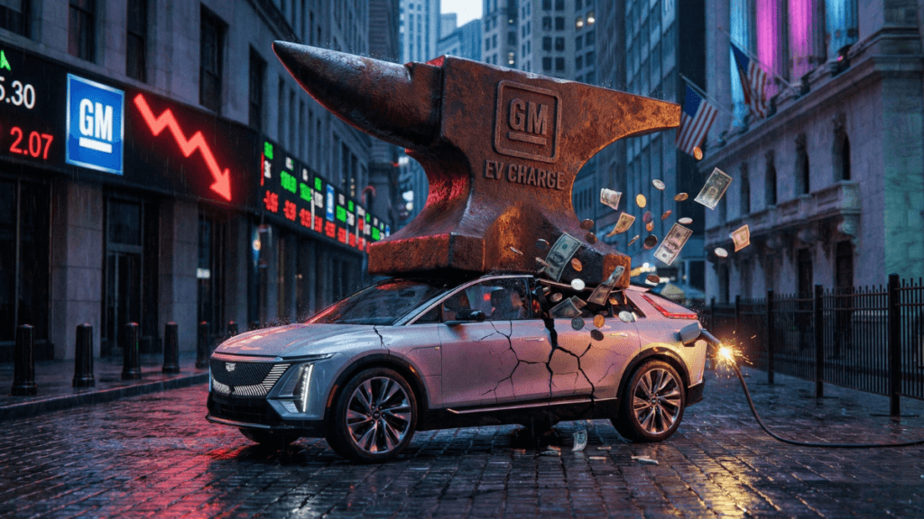 GM assume outro gastos relacionado a veículos elétricos; ação cai em NY