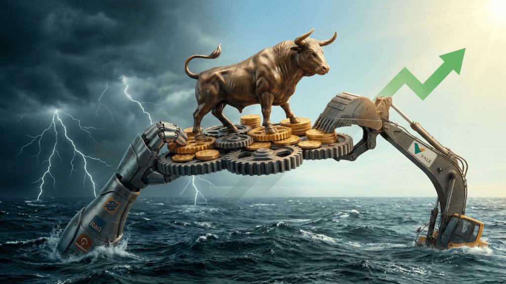 Ibovespa Ignora Crise : Por que Bancos e Vale Salvaram o Dia?