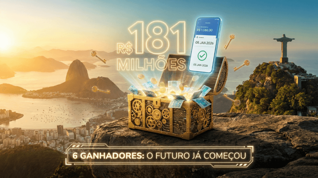 R$ 181 Milhões na Conta: Quanto Rende o Prêmio da Mega da Virada Hoje?