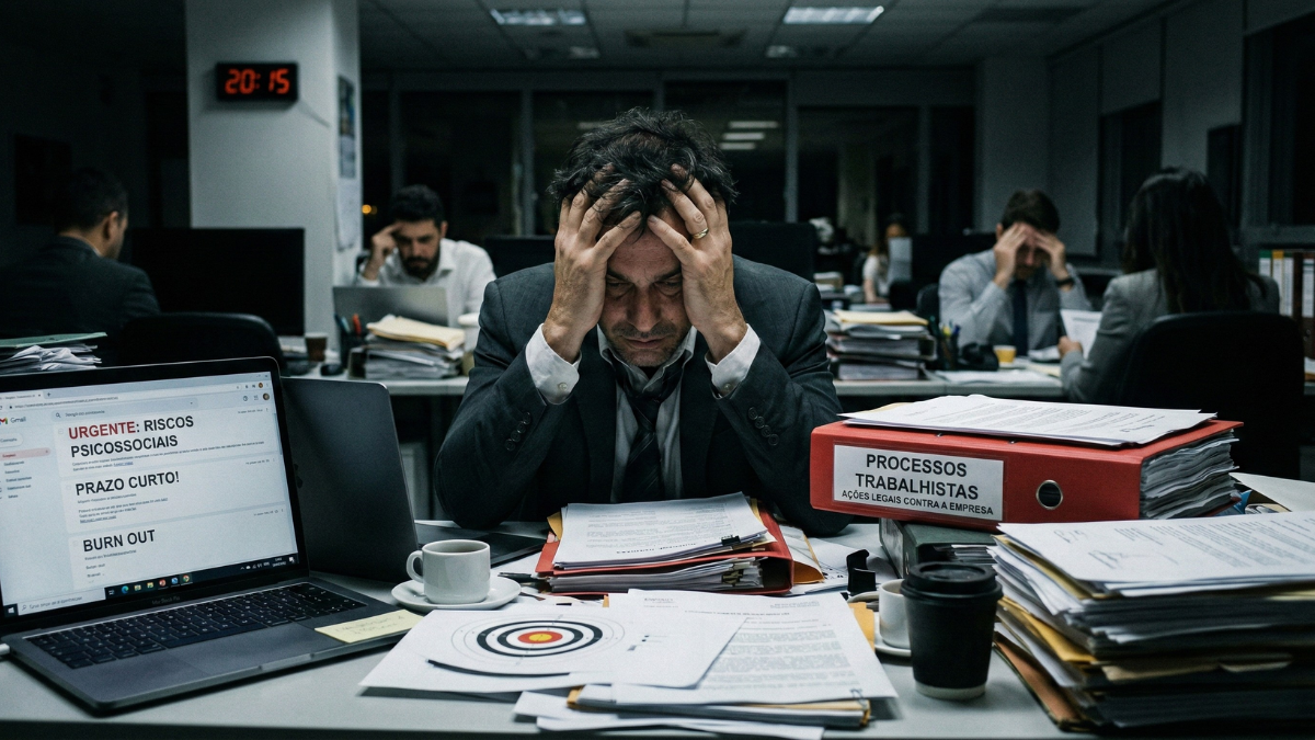 Os 12 Riscos Psicossociais Que Podem Gerar Processos Para a Sua Empresa