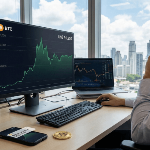 Bitcoin Volta aos US$ 90 Mil: Euforia ou Armadilha para 2026?