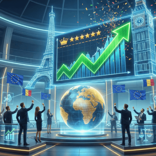 Bolsas da Europa iniciam 2026 em alta; em Londres, FTSE 100 supera 10 mil pontos