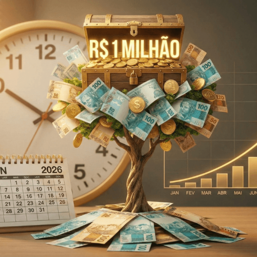 Como Ficar Milionário com R$ 500 por Mês O Plano Matemático