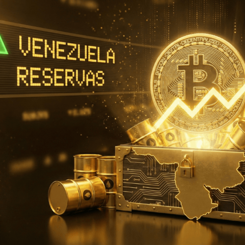 Criptomoedas bitcoin sobe com especulações sobre futuro de reservas venezuelanas