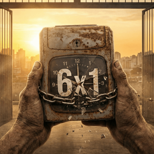 Relógio antigo em mãos sujas