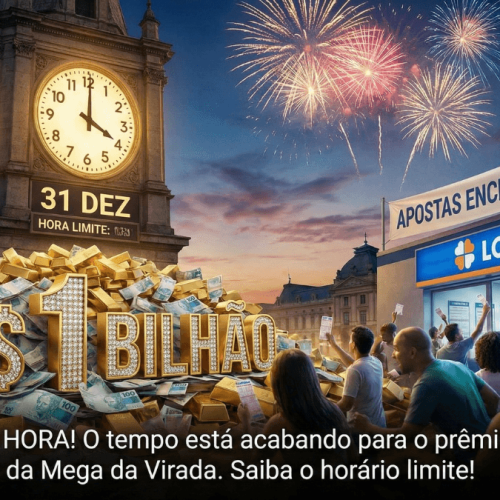 Mega da Virada: O relógio está correndo para o prêmio de R$ 1 Bilhão