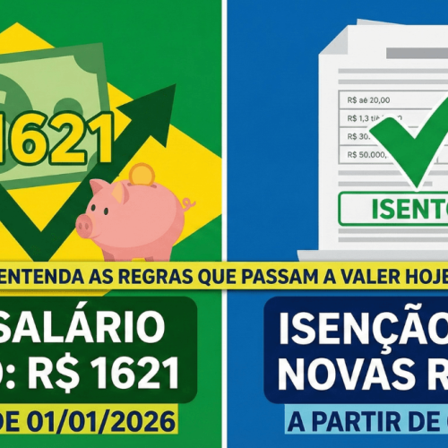 Novo Salário Mínimo e Isenção do IR: O Que Muda no Seu Bolso Hoje?