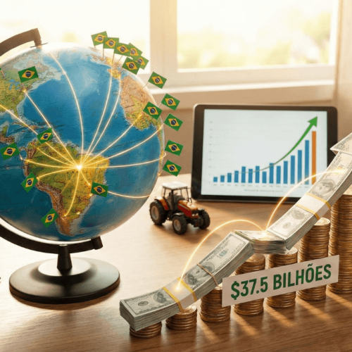 O Salto de US$ 37,5 Bilhões: Como o Agro Conquistou 525 Novos Mercados