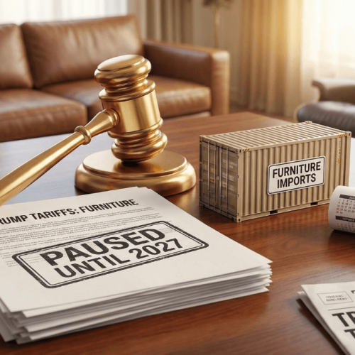 Trump Adia Tarifas de Móveis: Um Alívio para o Custo de Vida em 2026